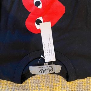 Commes des garçons men’s t shirt xl